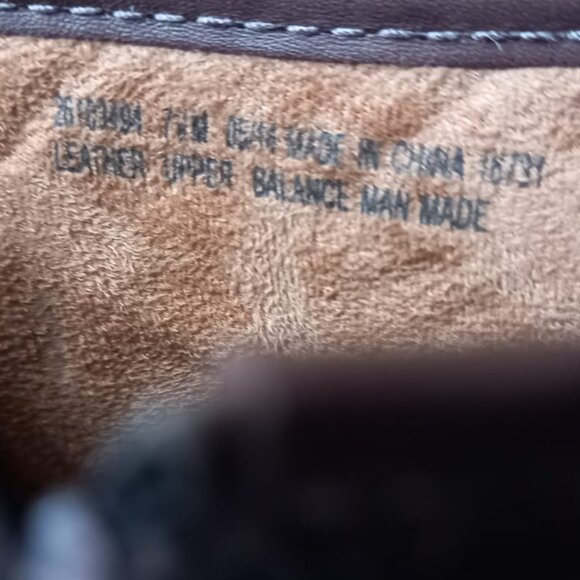 LEFT SHOE ONLY Clarks brown leather heels booties with buckle 7.5 NEW - Picture 7 of 8